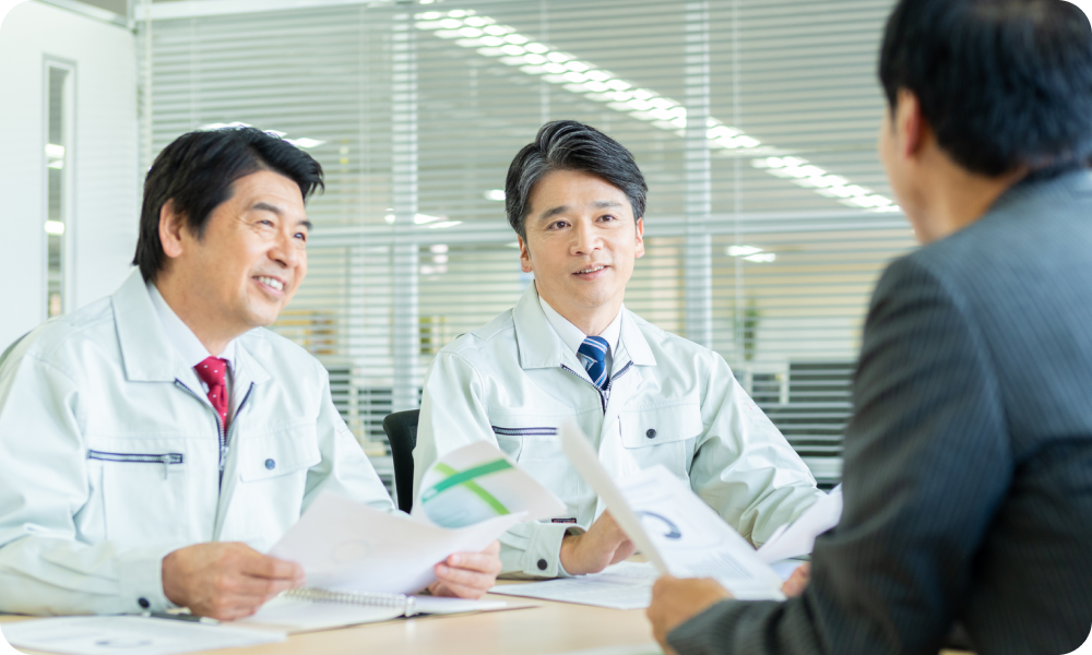 候補者の紹介を受けるイメージ