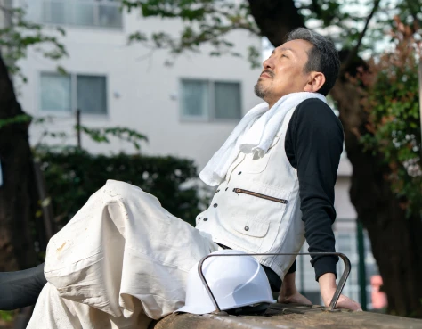疲れている建設系職人